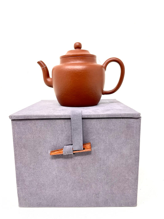 Yixing tea pot Argilla rossa Candlestick of time