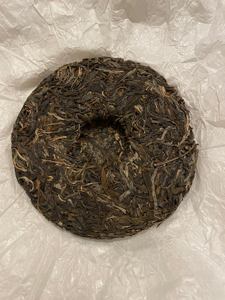 Pu erh Sheng  "Re della canna " 2022 Cake 200 g (unico pezzo)