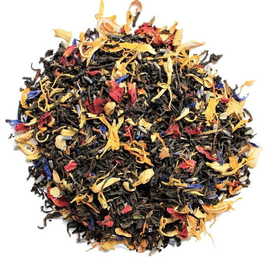 Traversata d'Asia -  - Un blend di tè neri che attraversano le piantagioni dell’Asia più importanti (Sri Lanka, China, Darjeeling) realizzando una ricetta sensuale dall'aroma agrumato e fl